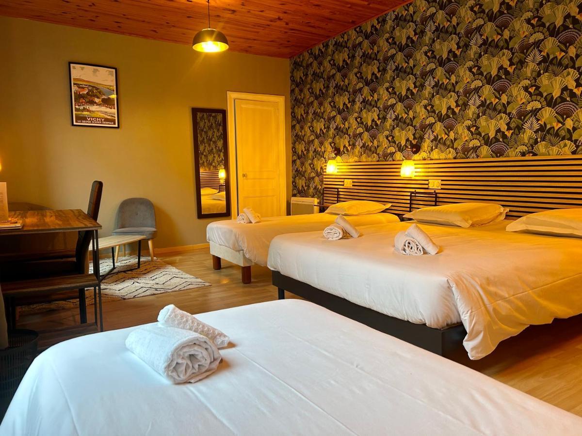 Hotel & Restaurant Le Patio Vichy Bagian luar foto